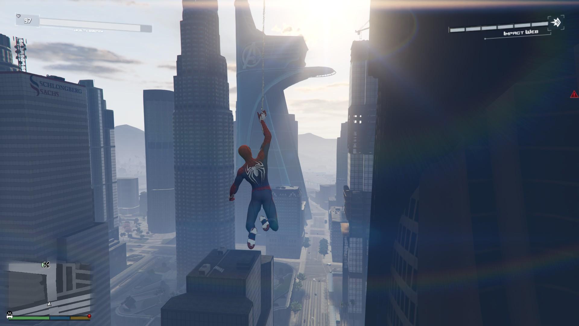 Gta 5 spiderman epic jumps фото 75