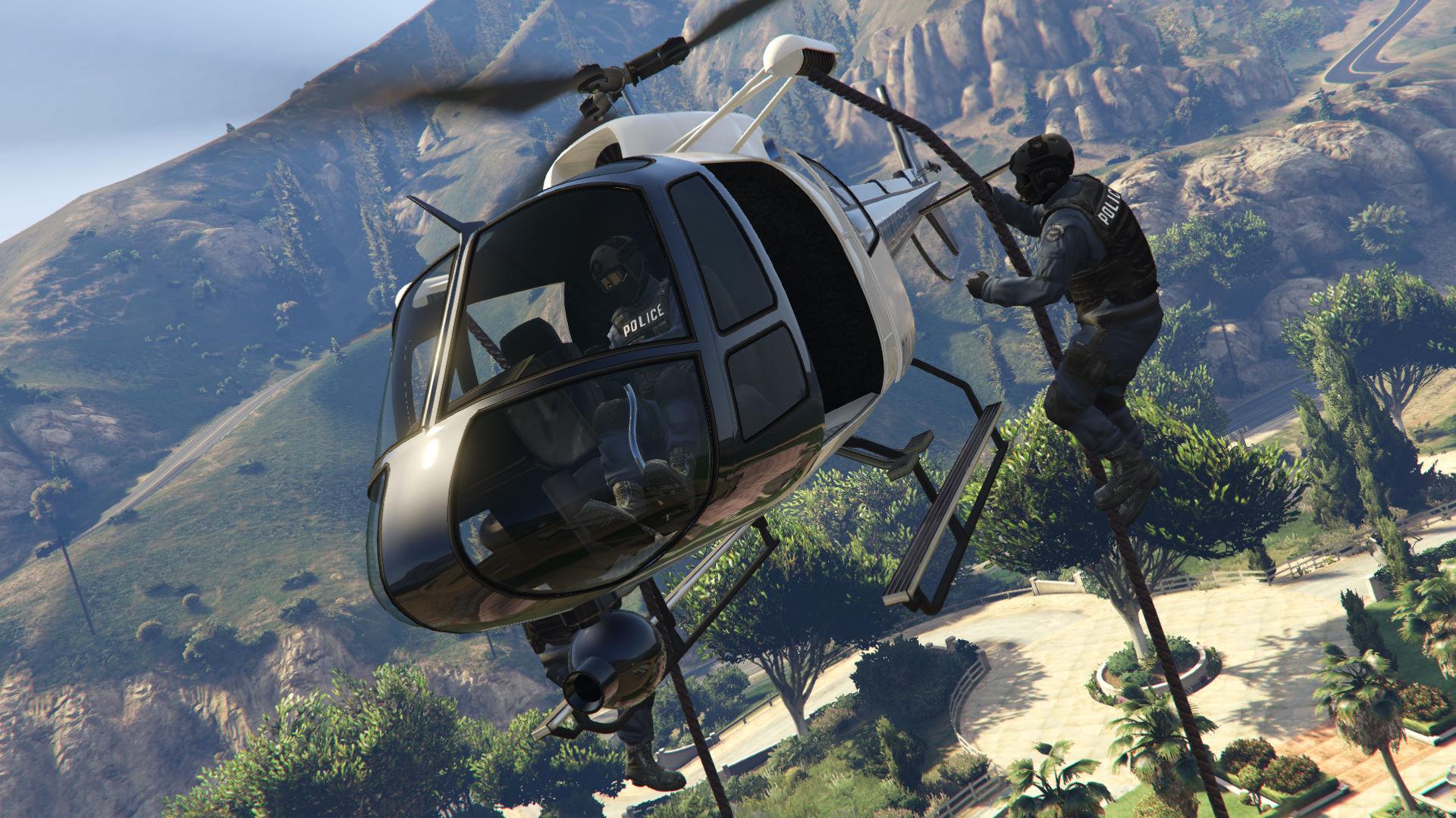 Gta 5 lapd helicopter фото 95