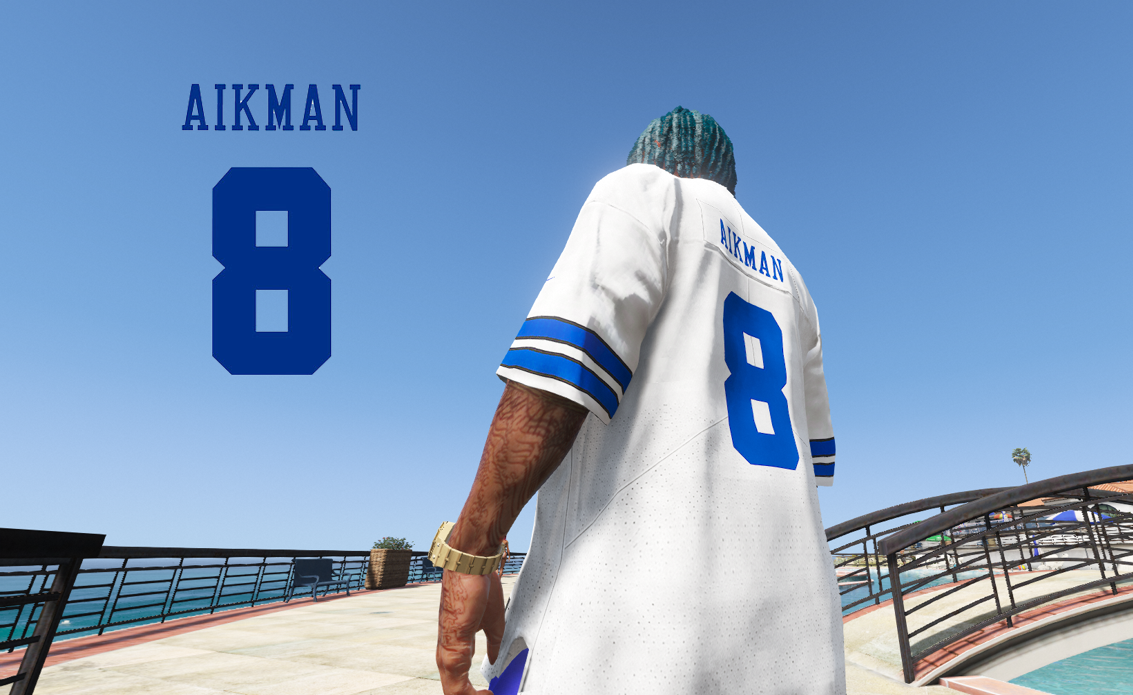 NFL - Dallas Cowboys Troy Aikman 4K Throwback Jersey 