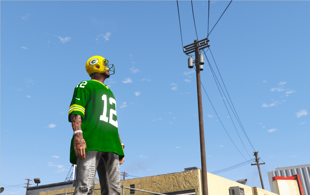 NFL - Chiefs Patrick Mahomes Custom USA Flag Jersey - GTA5-Mods.com