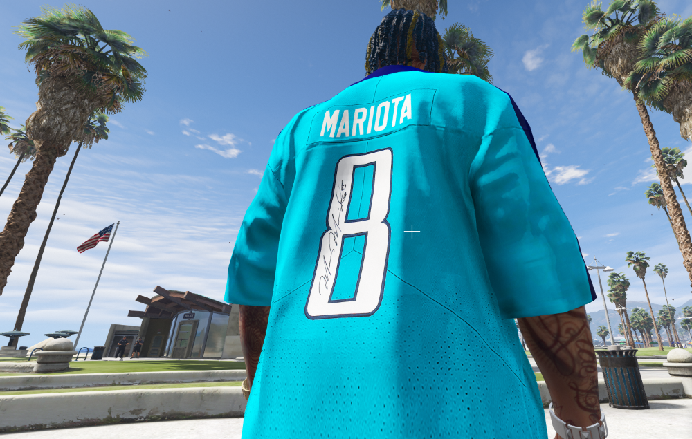 NFL Titans Marcus Mariota Signed 4K Jersey (2016-17 season) - GTA5