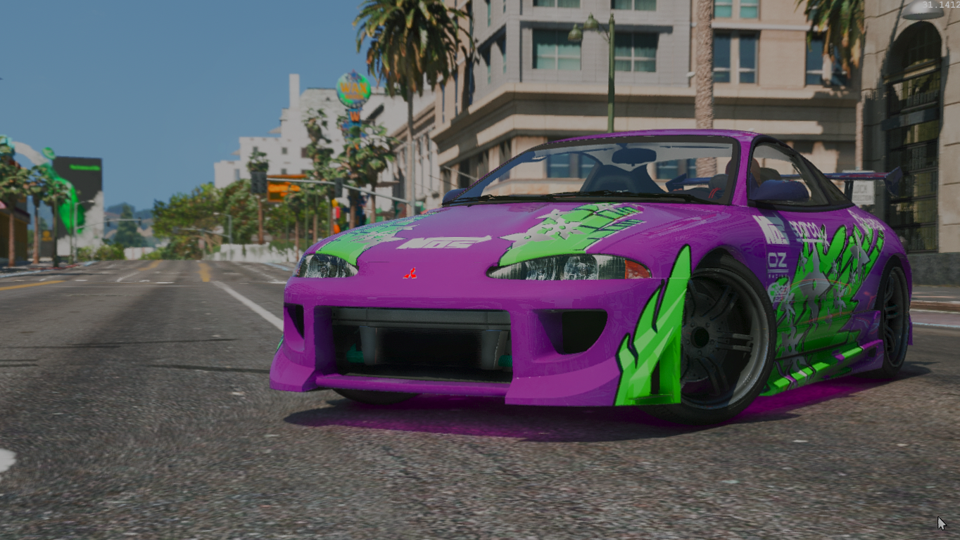 NFS Underground 1 Mitsubishi Eclipse Livery - GTA5-Mods.com