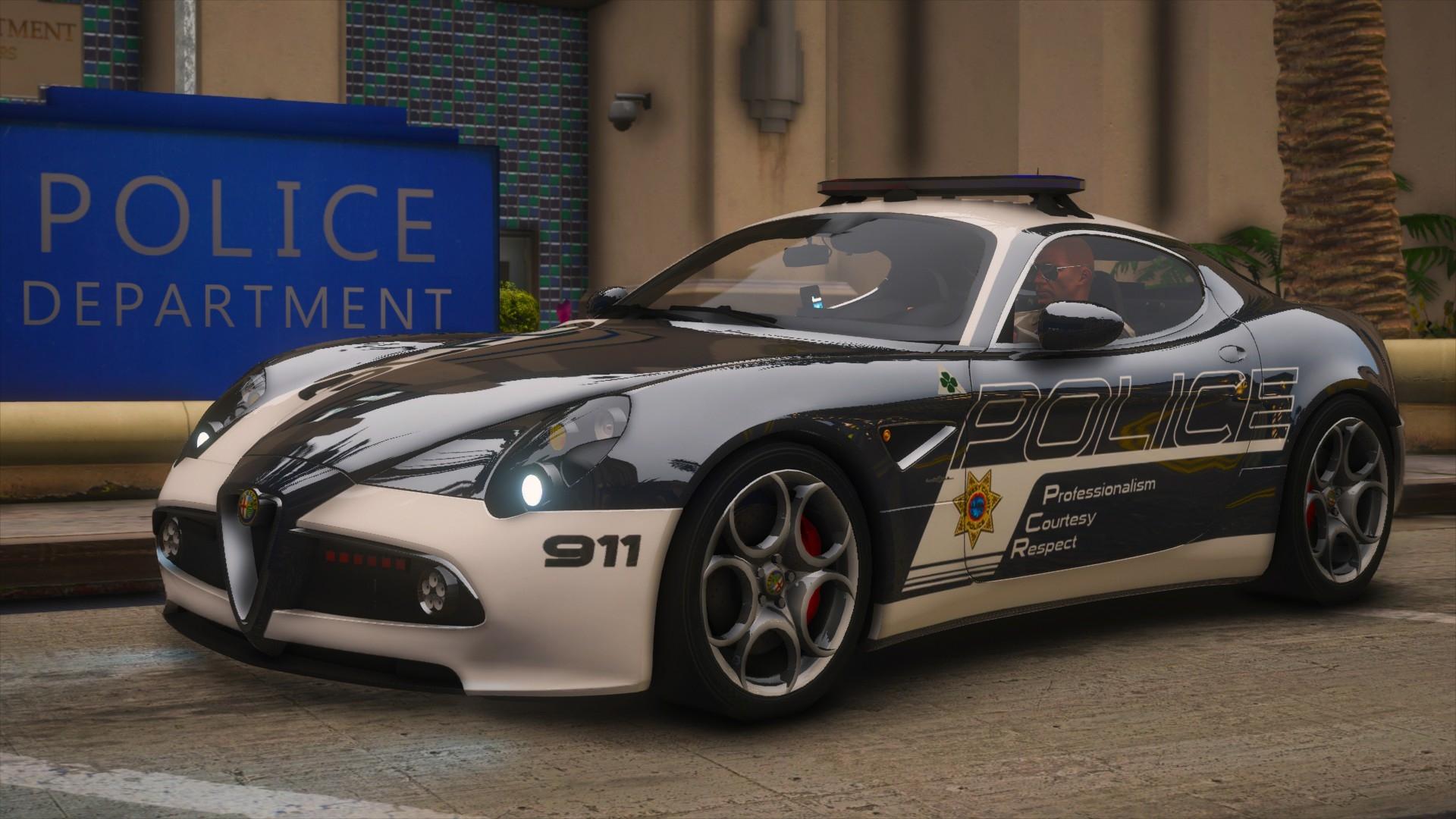 NFSHP: 2007 Alfa Romeo 8C Competizione SCPD [Add-On | NON ELS | Sounds ...