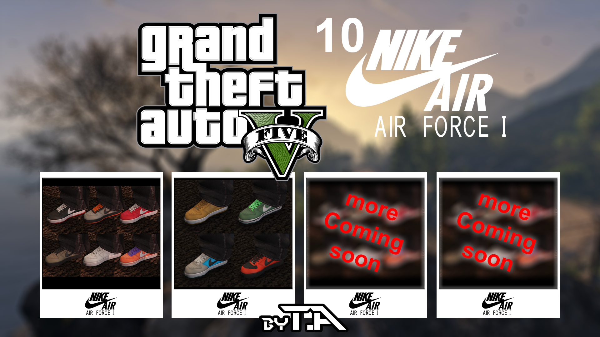 Nike Air Force One Pack Gta5 Modscom