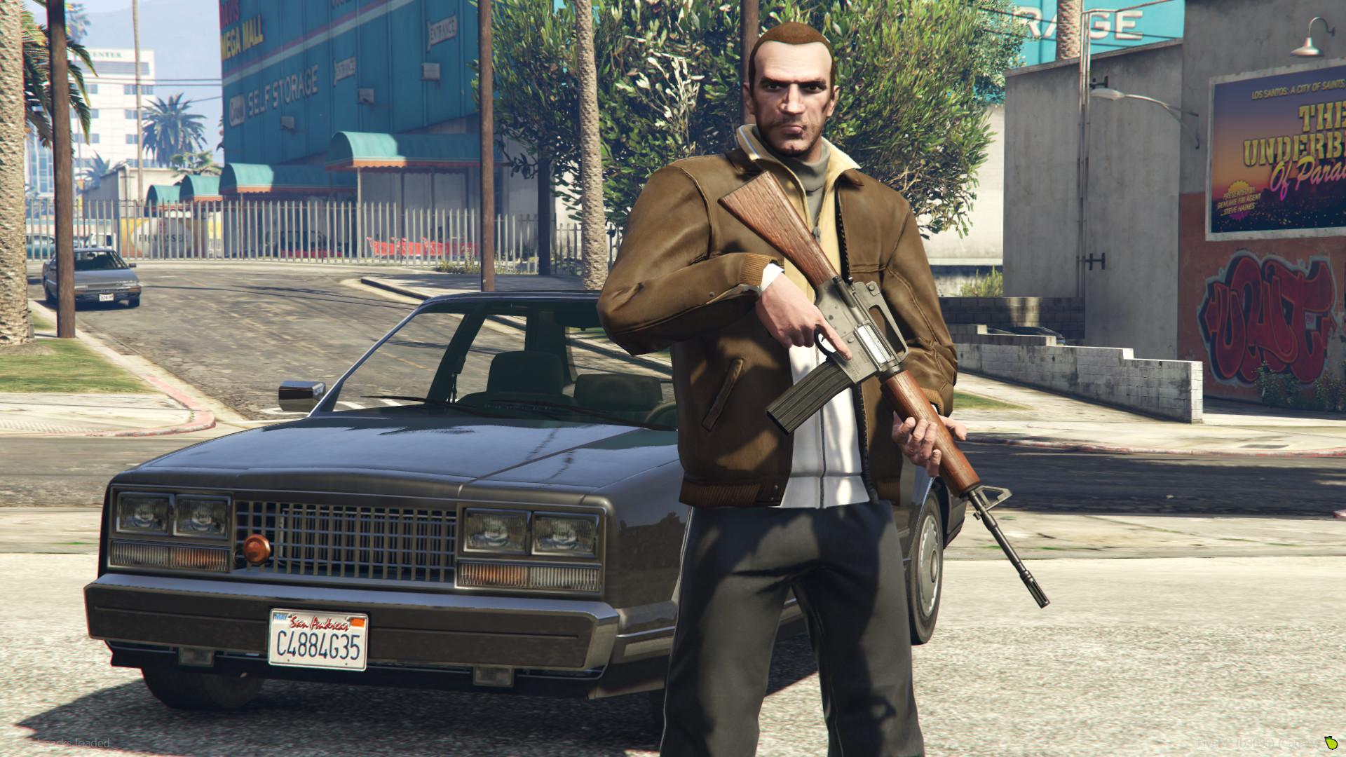 Niko Bellic + MP Male Outfit 