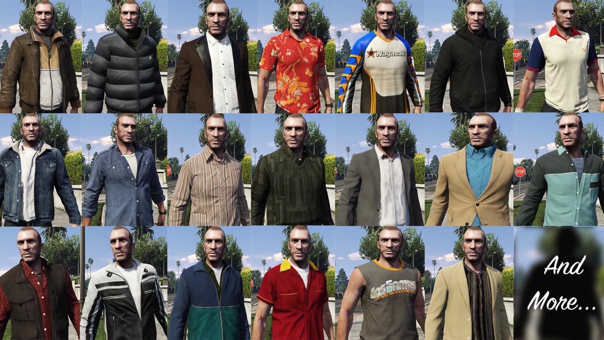 inspired Nikobellic outfits like & follow for more! #gta5 #gtaoutfits, Inspired Outfits