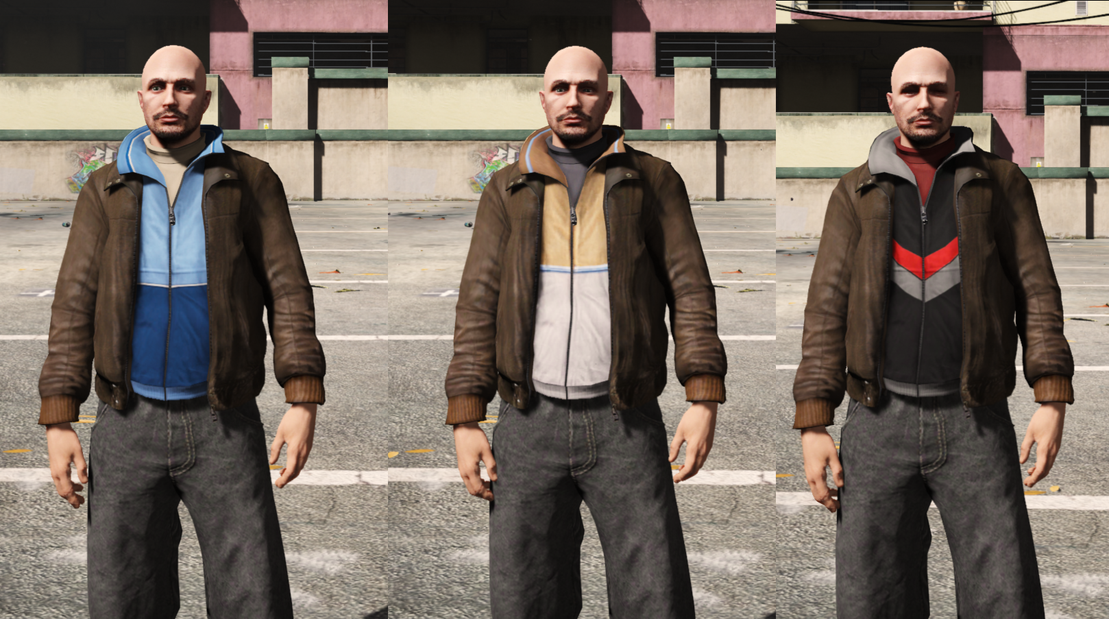 Niko's jacket for MP Male.