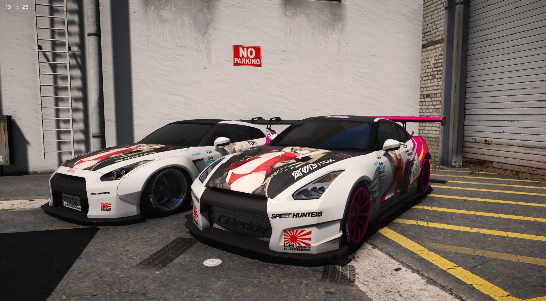 Nissan GTR Itasha