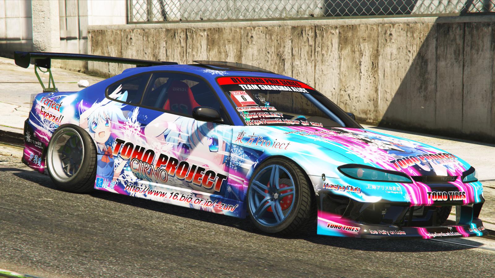 Nissan Silvia S15 Painting 東方 - GTA5-Mods.com