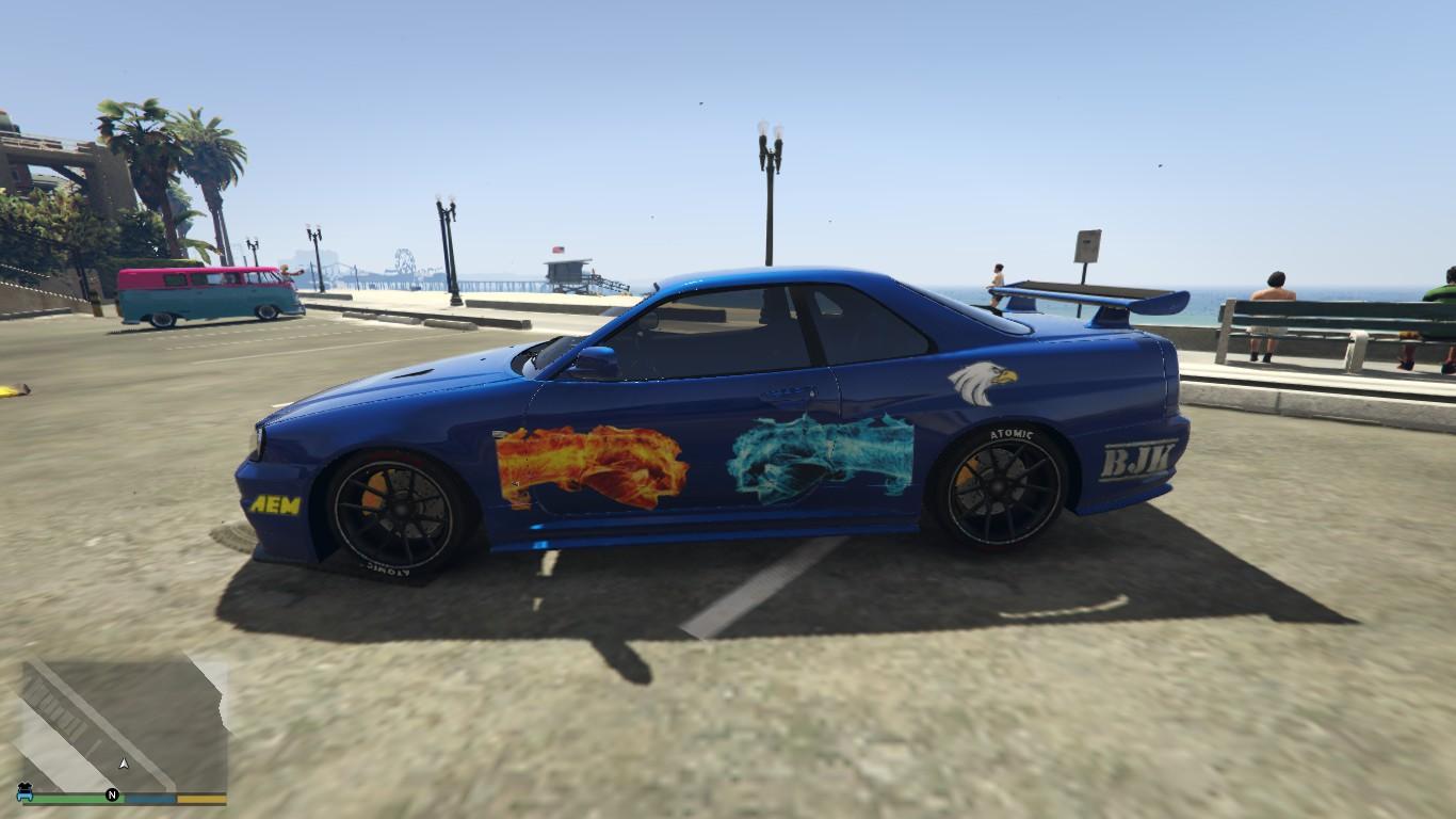 Nissan skyline gta 5