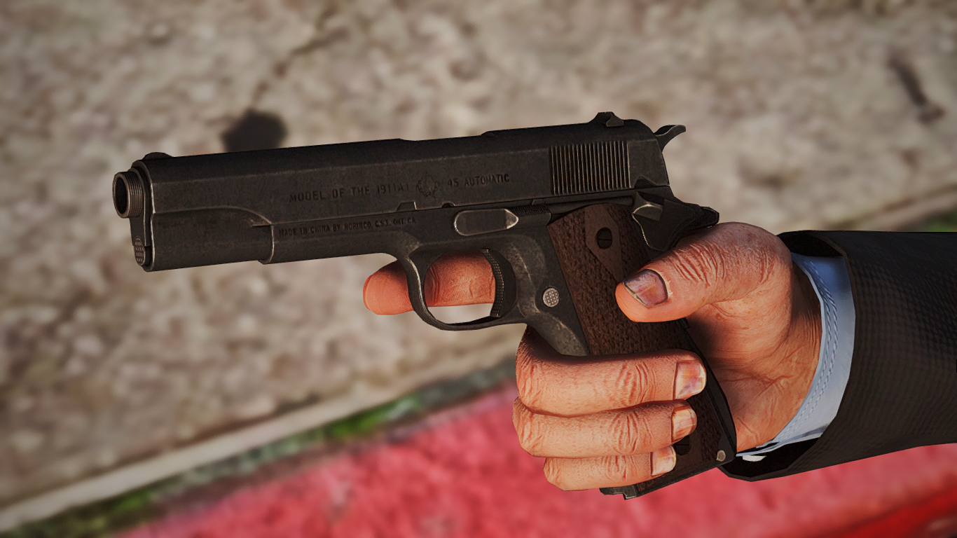 Gta 5 pistol замена