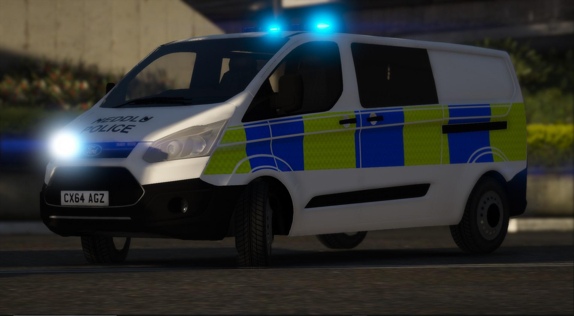 North Wales Police 2014 Ford Transit Custom PTV - GTA5-Mods.com