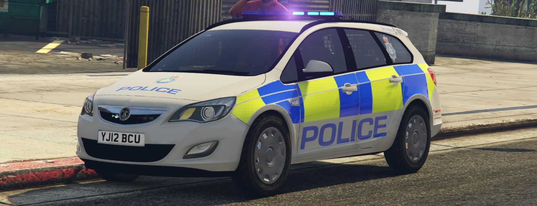 North Yorkshire Police - IRV Livery Pack for the Vauxhall Astra - GTA5 ...