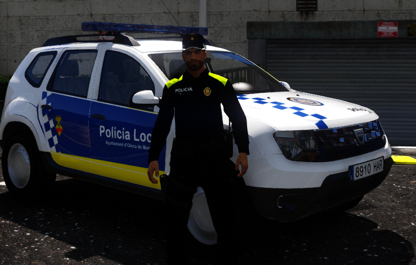 Nuevo Uniforme Policia Local D Olesa De Montserrat Hombre Policia Local Olesa De Montserrat Gta5 Mods Com