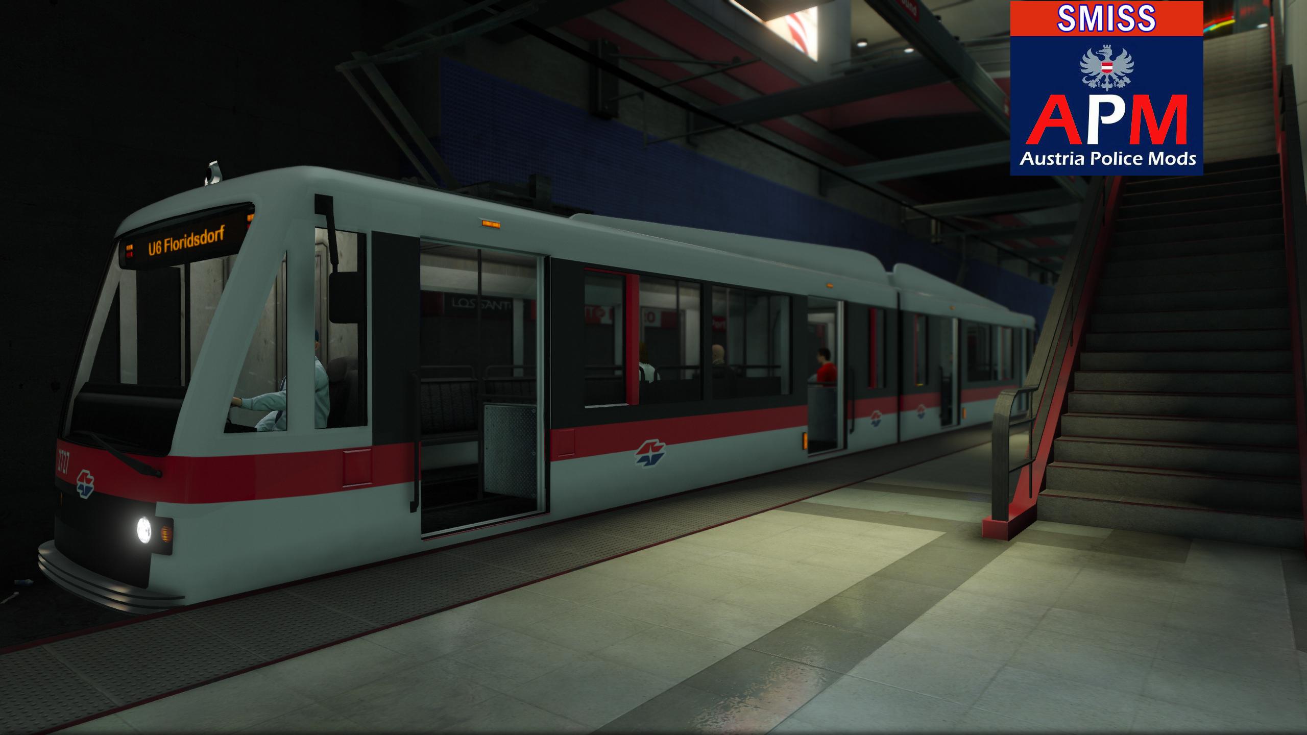 sterreich Wien U6 Floridsdorf Metrotrain GTA5 Mods