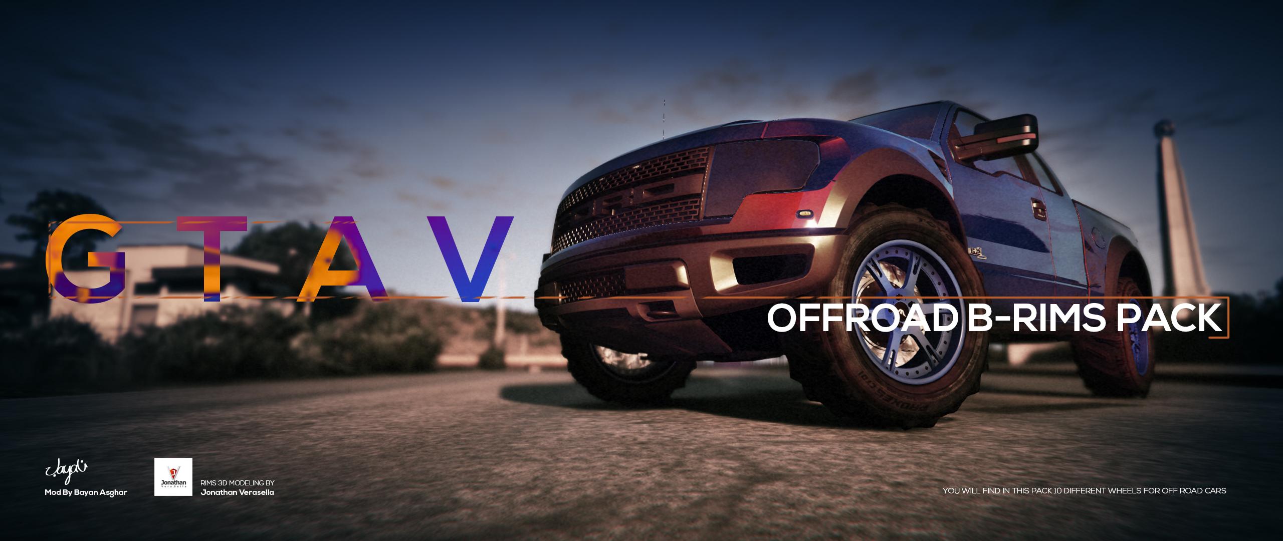 Offroad B-Rims Pack - GTA5-Mods.com