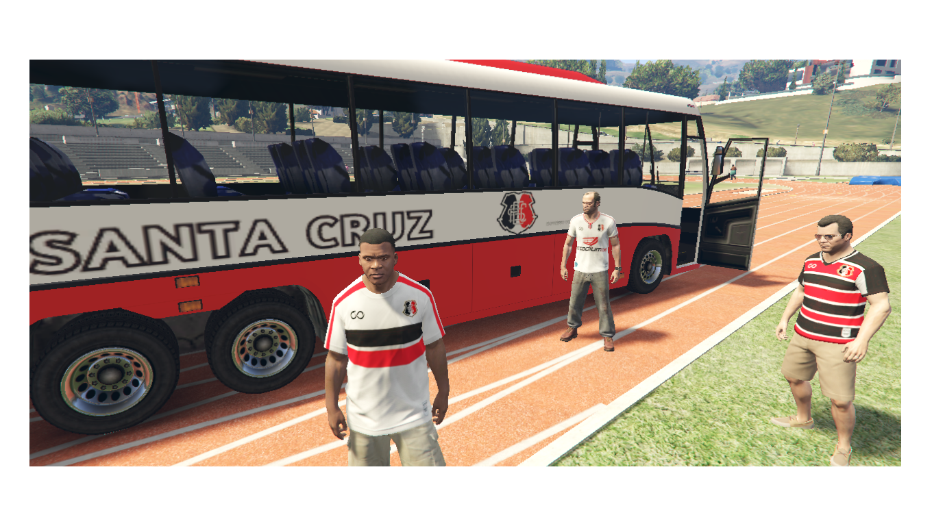 Onibus expresso coral do time santa cruz fc recife. GTA5 Mods