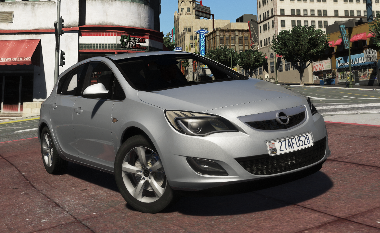 Opel Astra J Add On Gta5 Mods Com