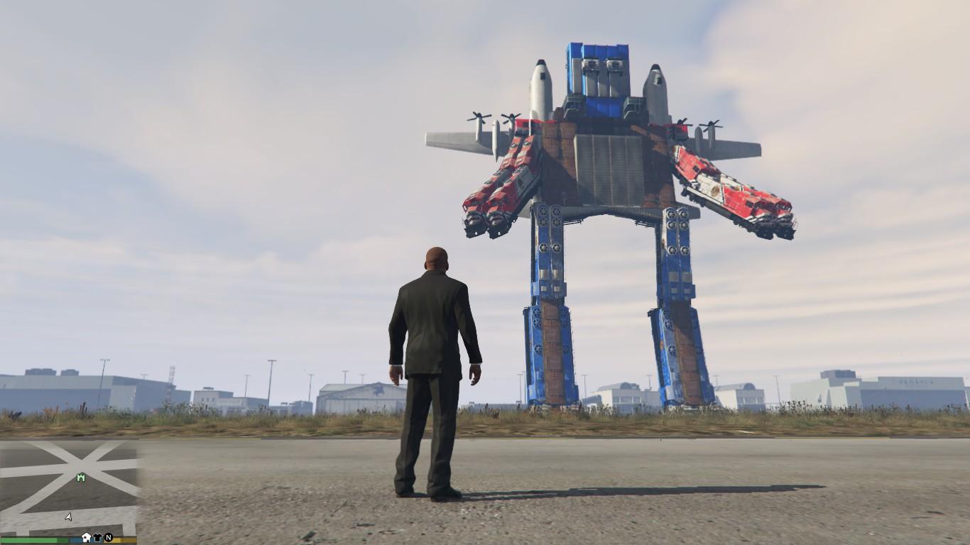 Transformers mod for gta 5 фото 16