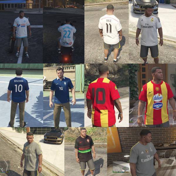 Football Shirts Pack - GTA5-Mods.com