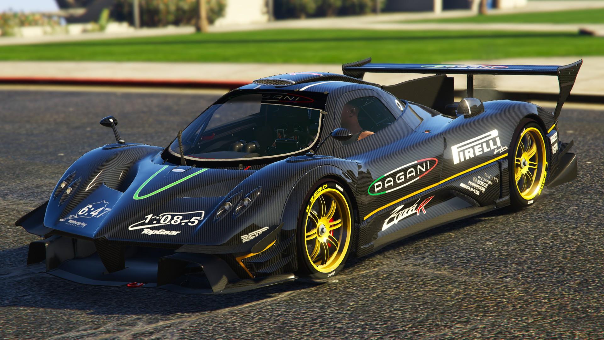 Pagani zonda gta 5