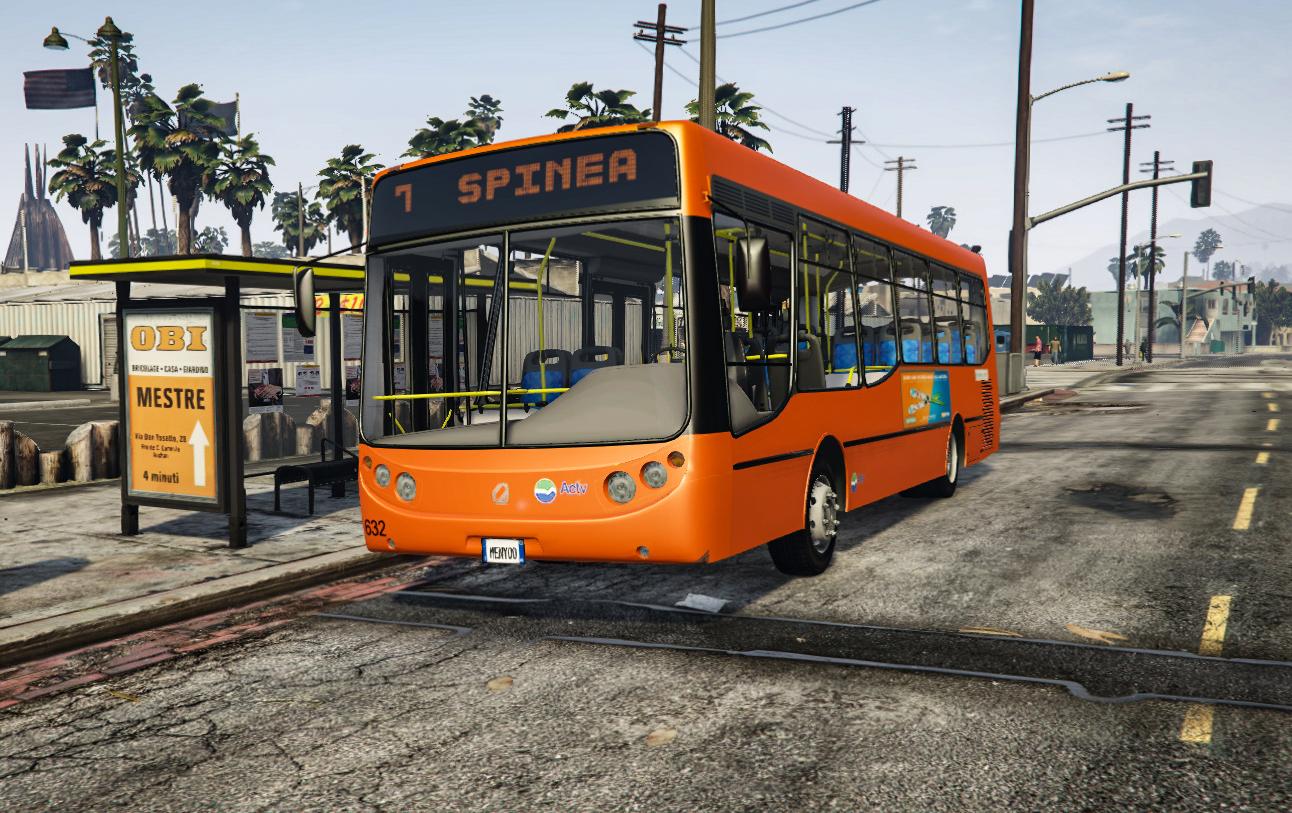 Prison bus gta 5 замена фото 103