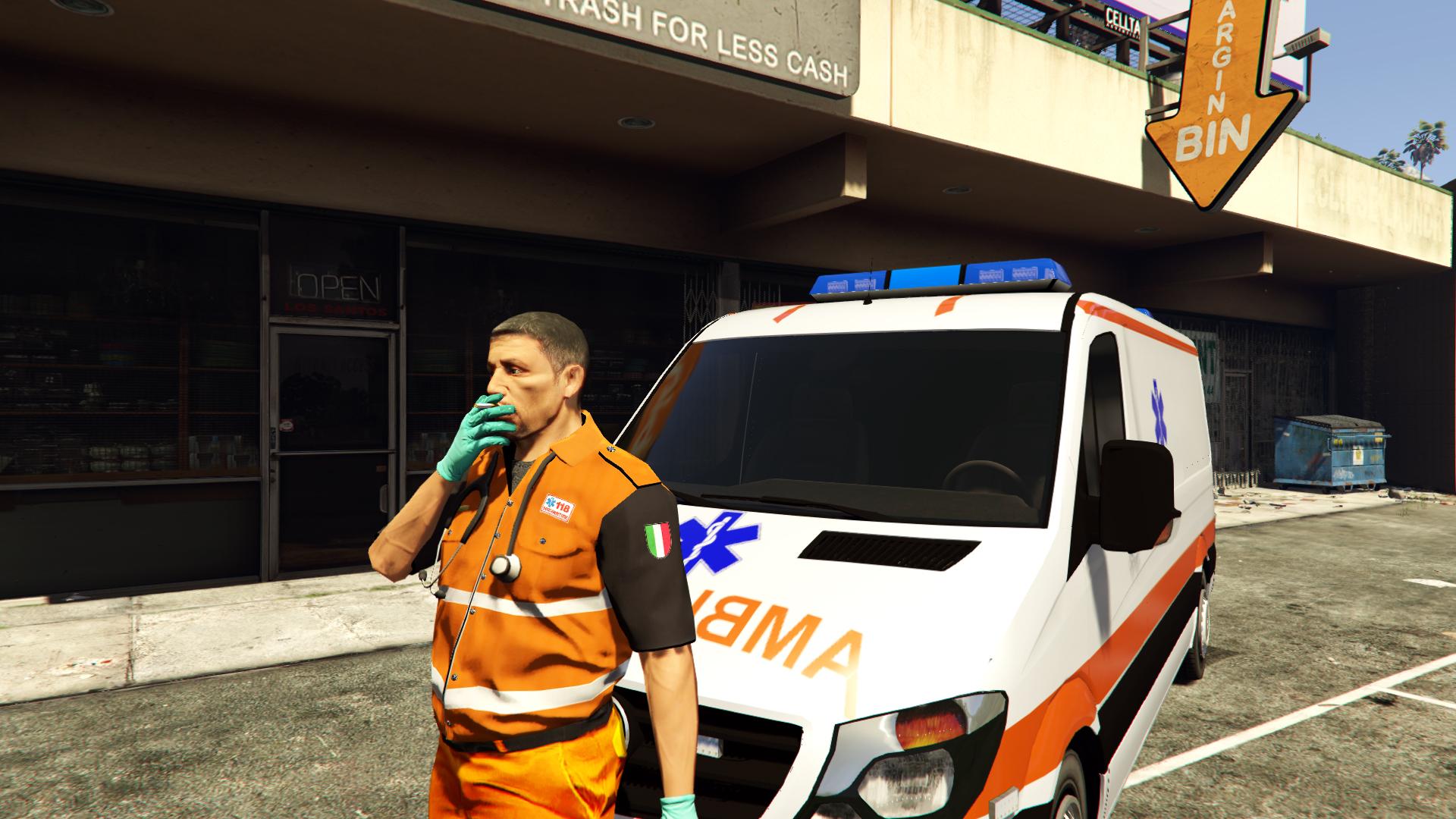 Paramedic gta 5 mod фото 29