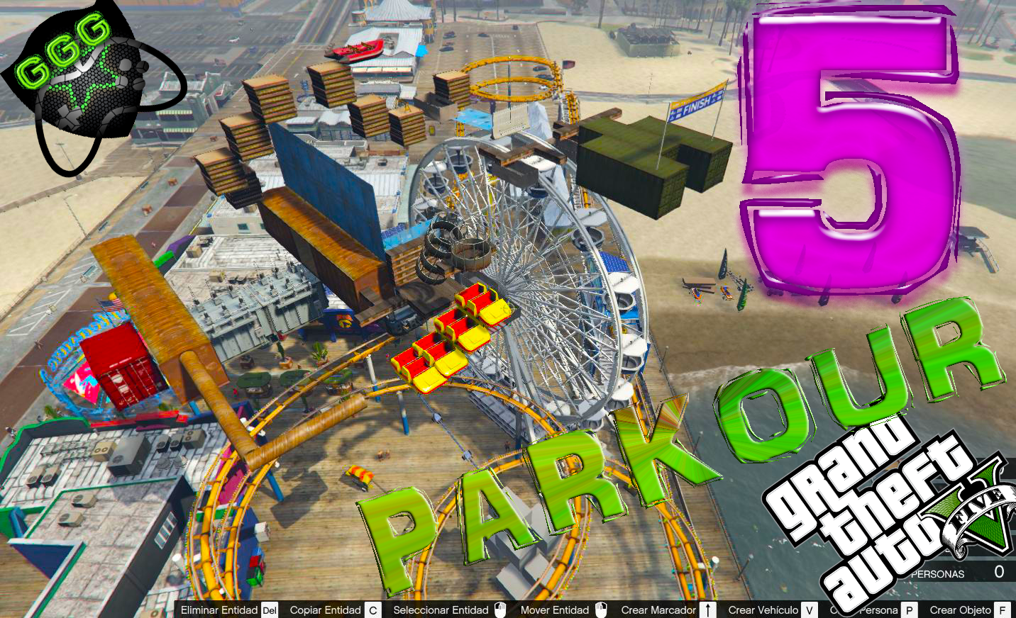 Mod gta 5 parkour mod фото 8