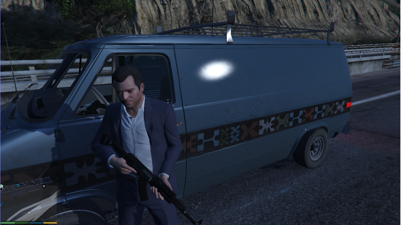 PAYDAY 2 crew escape van livery 