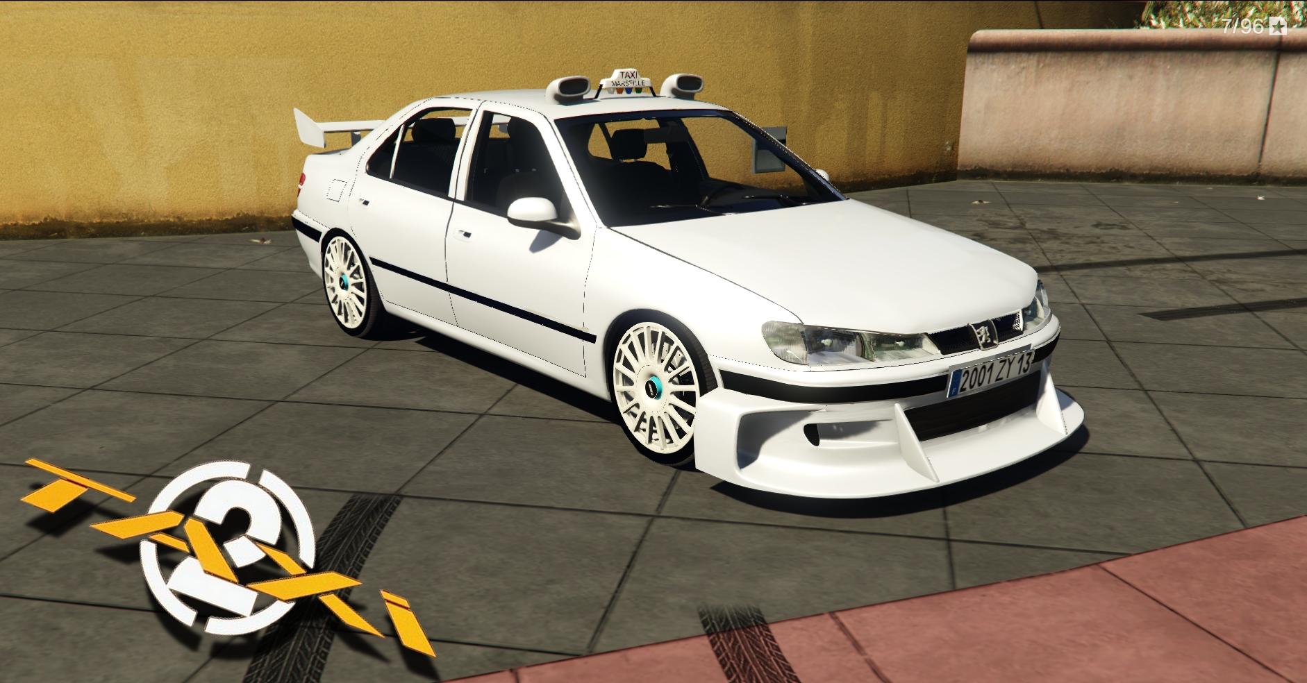 Peugeot 406 Taxi 2 [Add-On, Dials