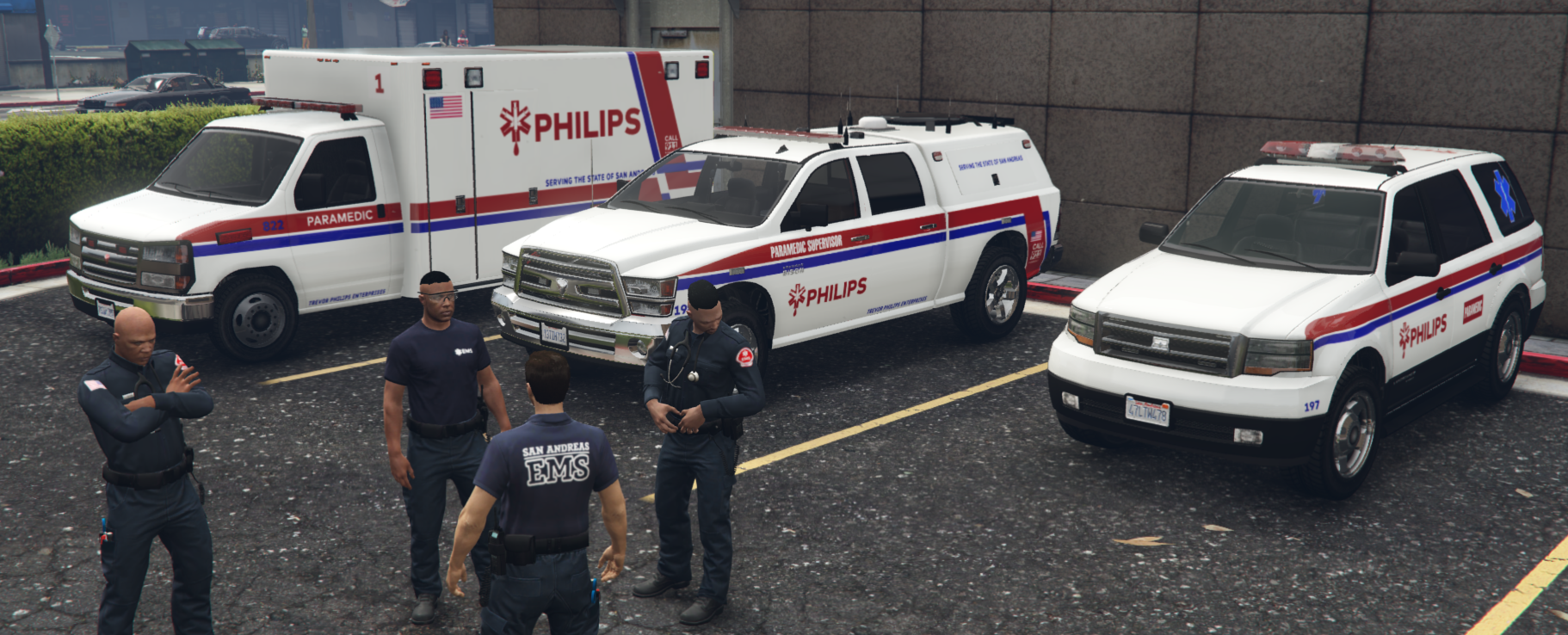 Philip's EMS Livery Pack (Falck San Diego) | Addon EUP - GTA5-Mods.com