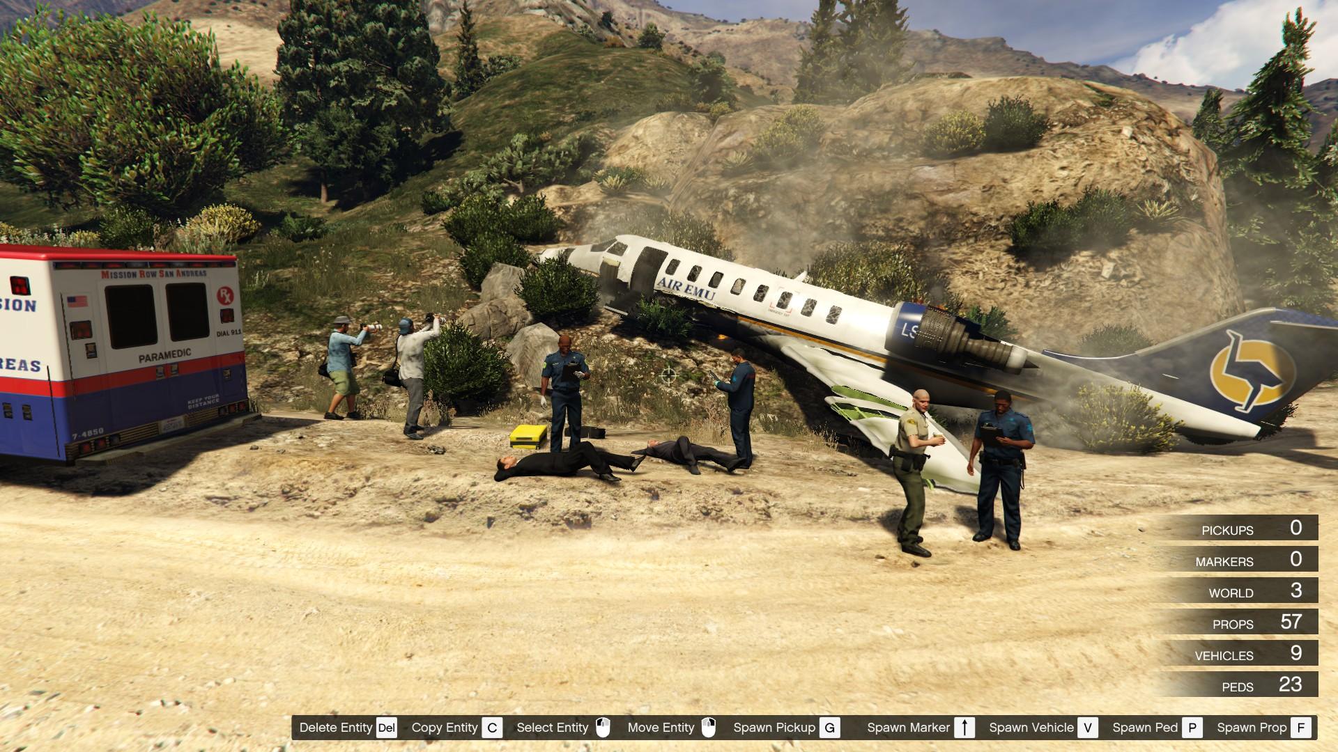 Plane Crash  GTA5 Mods com