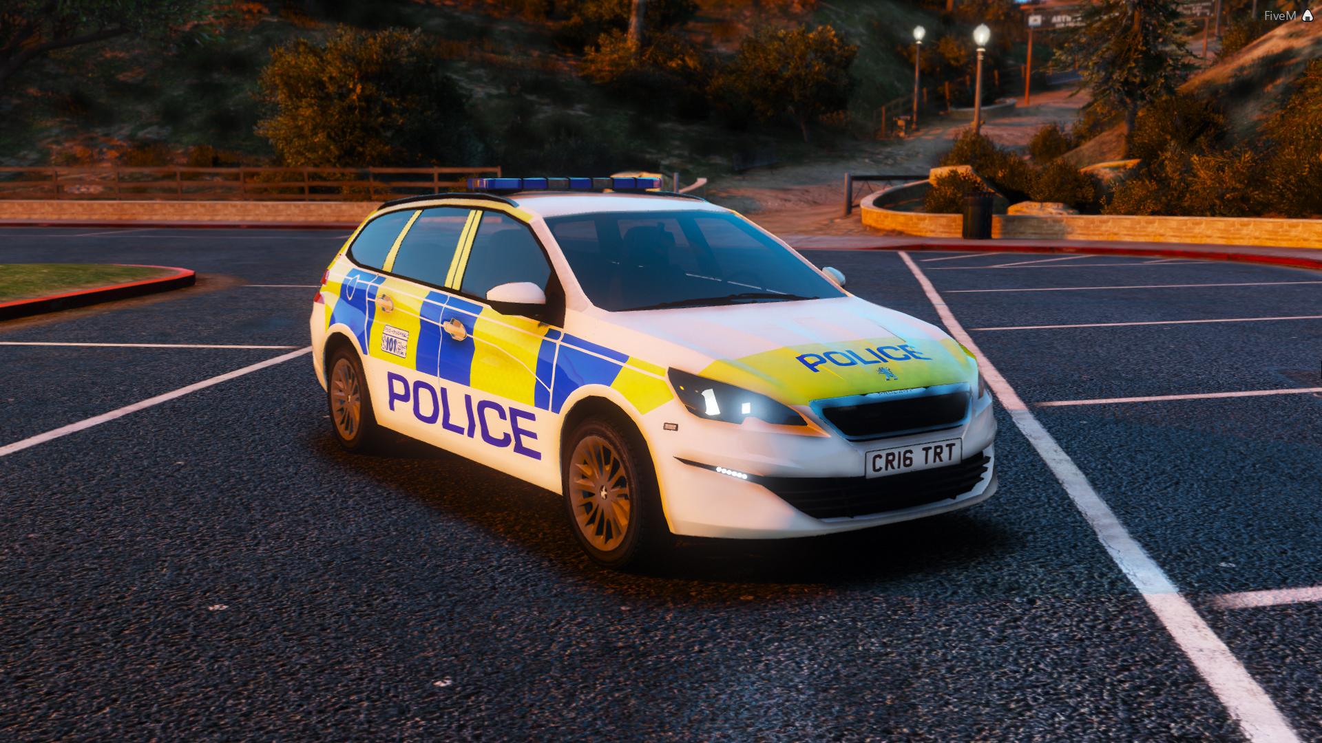 Police Peugeot 308 Sw 