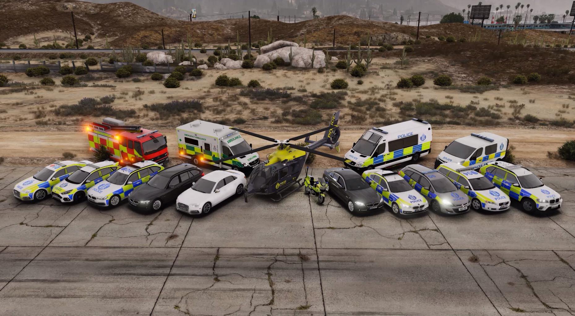 gta 5 police car pack (oiv)