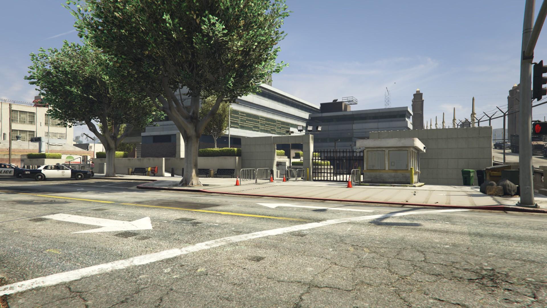 Mission row police station gta 5 фото 14