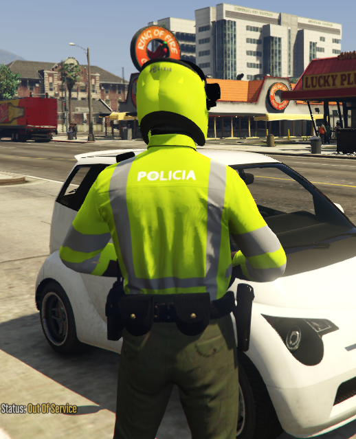 GTA 5 Colombia National Police Patrol (ELS) - Camioneta Policia Nacional  Colombia 2019 Toyota Hilux: Mods Colombia GTA V Mod 