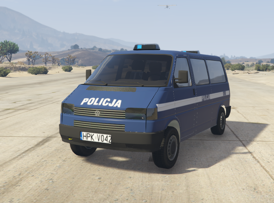 Polish Police Volkswagen Transporter T4 OPP Rzeszów