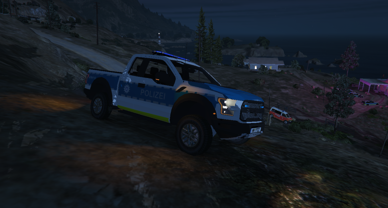 Paintjob Polizei Hamburg Ford F 150 Raptor 2017 Gta5 Mods Com