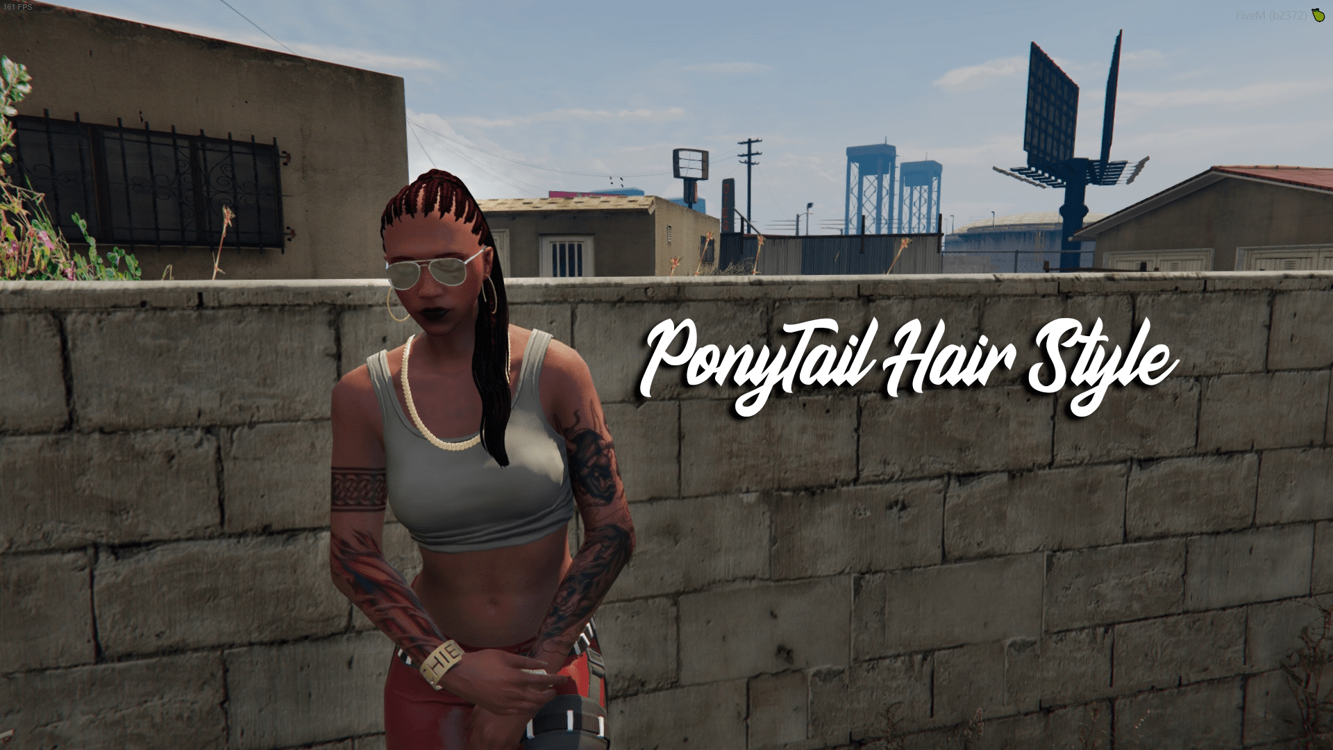 PonyTail Hair Style For MP Female GTA Mods Com