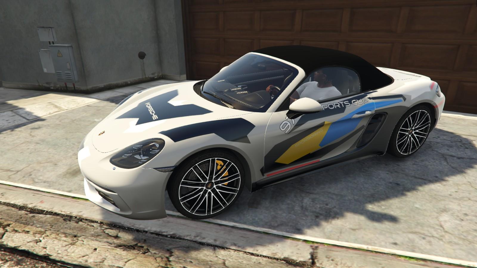 Porsche boxster для gta 5 фото 29