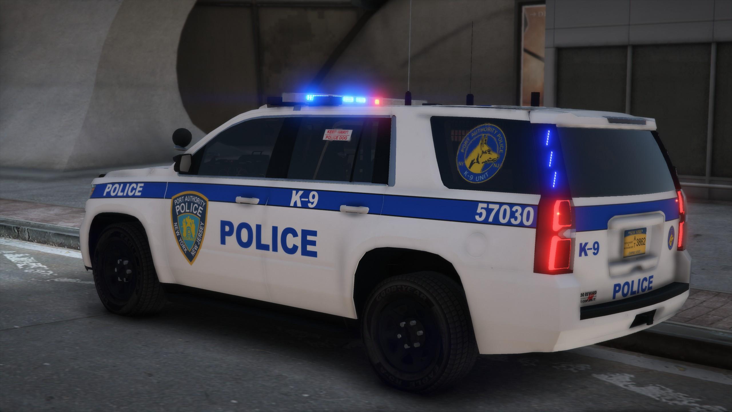 Port Authority of NY & NJ Police Department (PAPD) K9 Chevy Tahoe ...