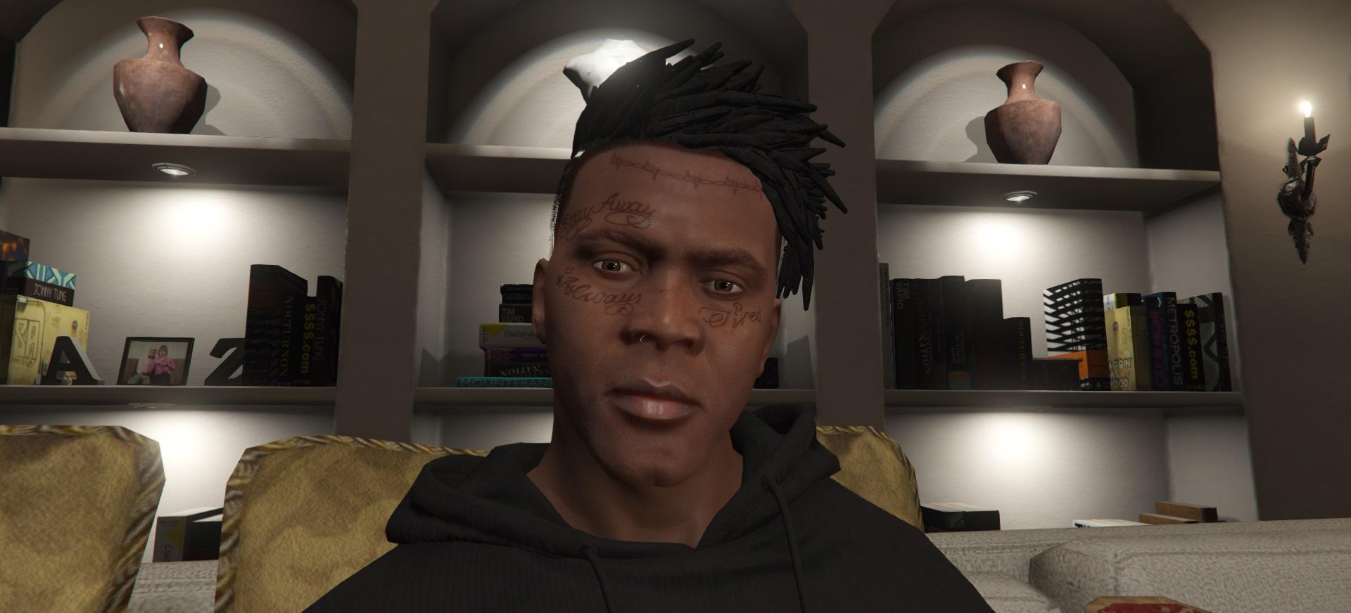 Gta 5 franklin face фото 31