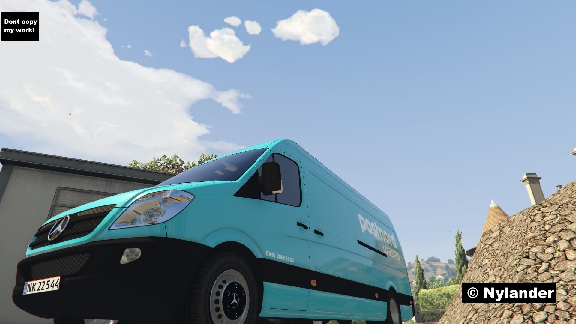 Gta 5 mercedes sprinter mod фото 107