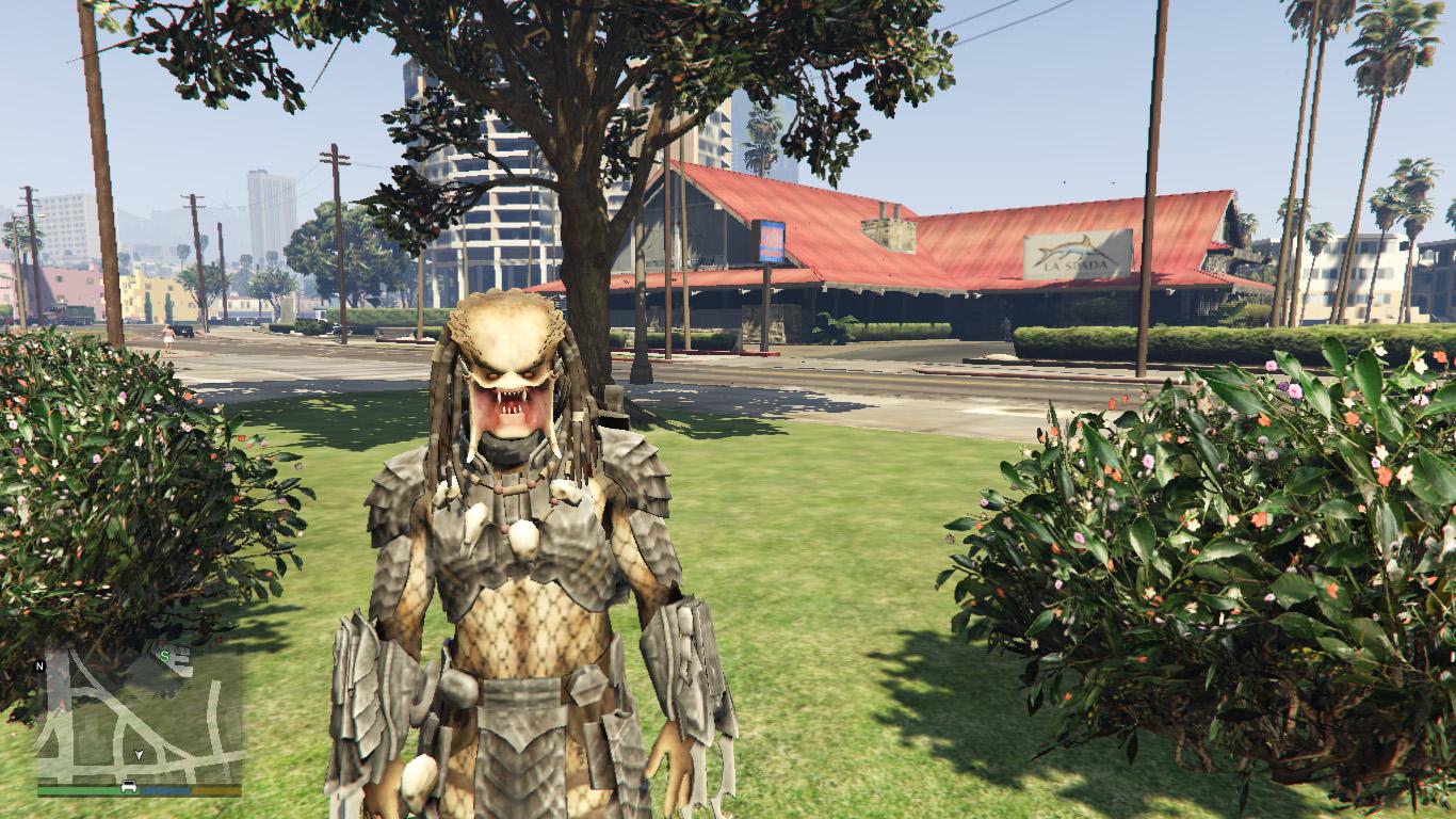 Predator skin gta 5 фото 3