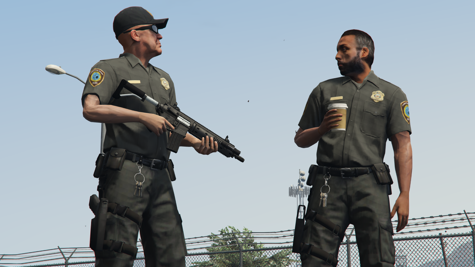 Prison Guard Ped Enhancement GTA5 Mods