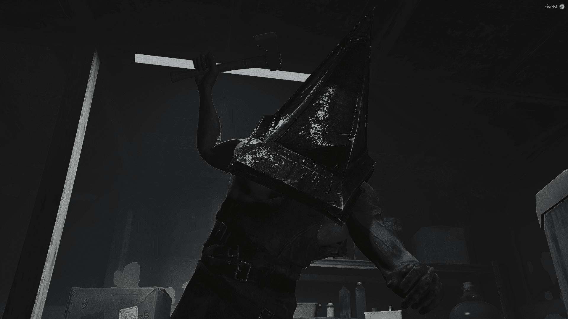 Pyramid Head Without His Pyramid & Clothes. Dead By Daylight