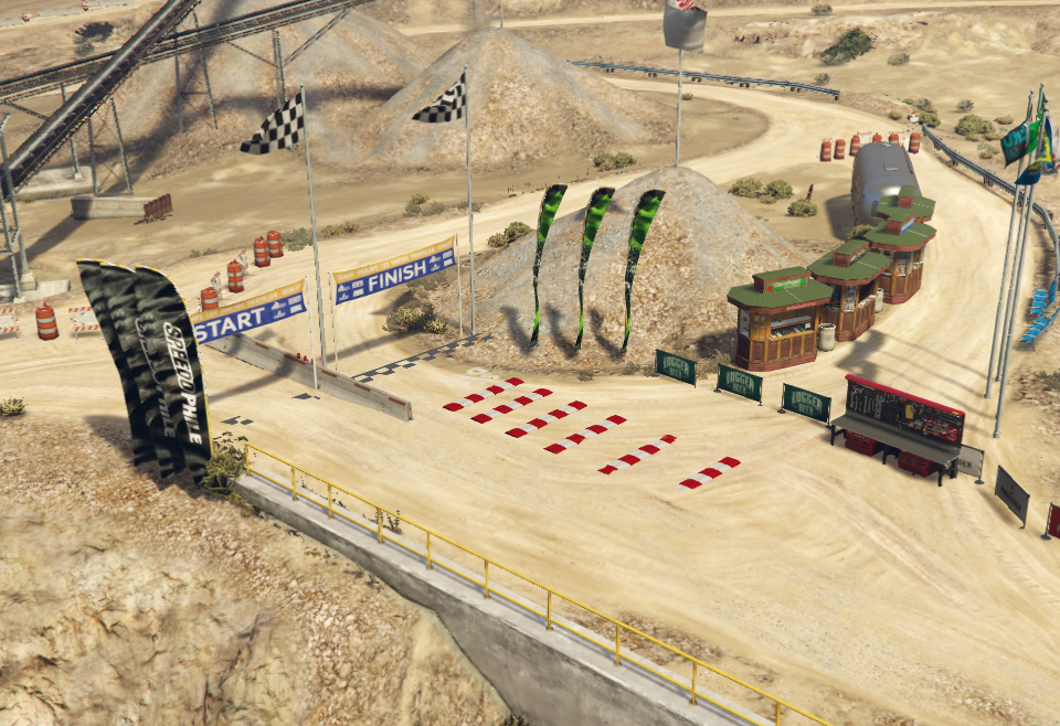 Grand Theft Auto 5 Map Quarry