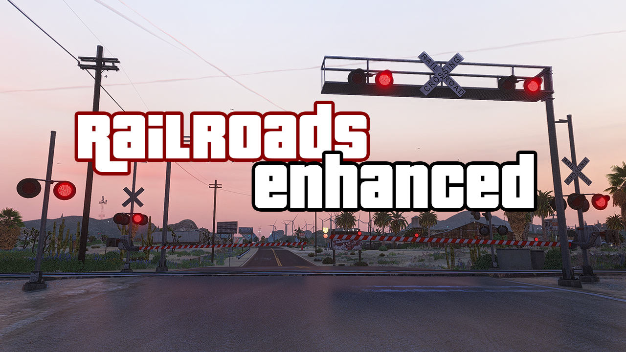 Railroads Enhanced - Improved rail crossings & more! - GTA5-Mods.com