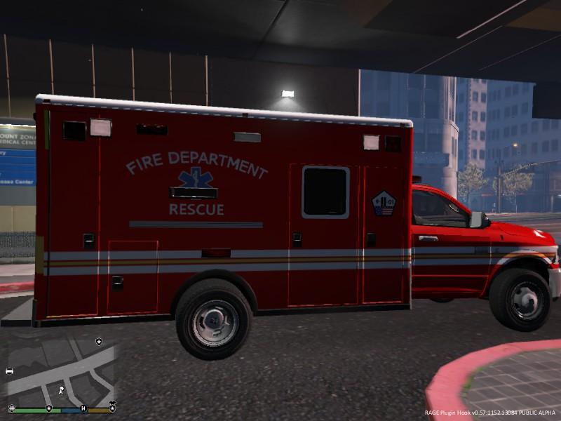 Rambulance Fire Department Rescue Ambulance - GTA5-Mods.com