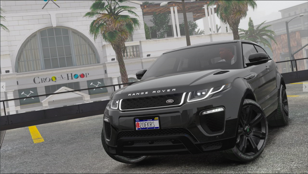 Range rover evoque gta 5 замена